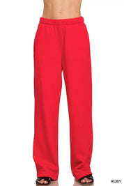 Zenana Fleece Sweatpant with Pockets on Simply Obsessed