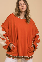 BLUE VELVET RUST STAR SWEATSHIRT *** BEACH LIVE*** on Simply Obsessed