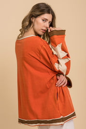 BLUE VELVET RUST STAR SWEATSHIRT *** BEACH LIVE*** on Simply Obsessed