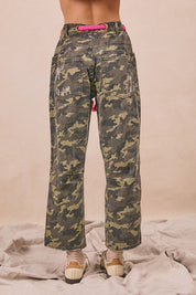 BIBI CAMOUFLAGE PATCH POCKET PANTS ***BEACH LIVE*** on Simply Obsessed