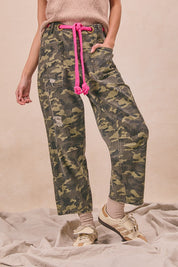 BIBI CAMOUFLAGE PATCH POCKET PANTS ***BEACH LIVE*** on Simply Obsessed