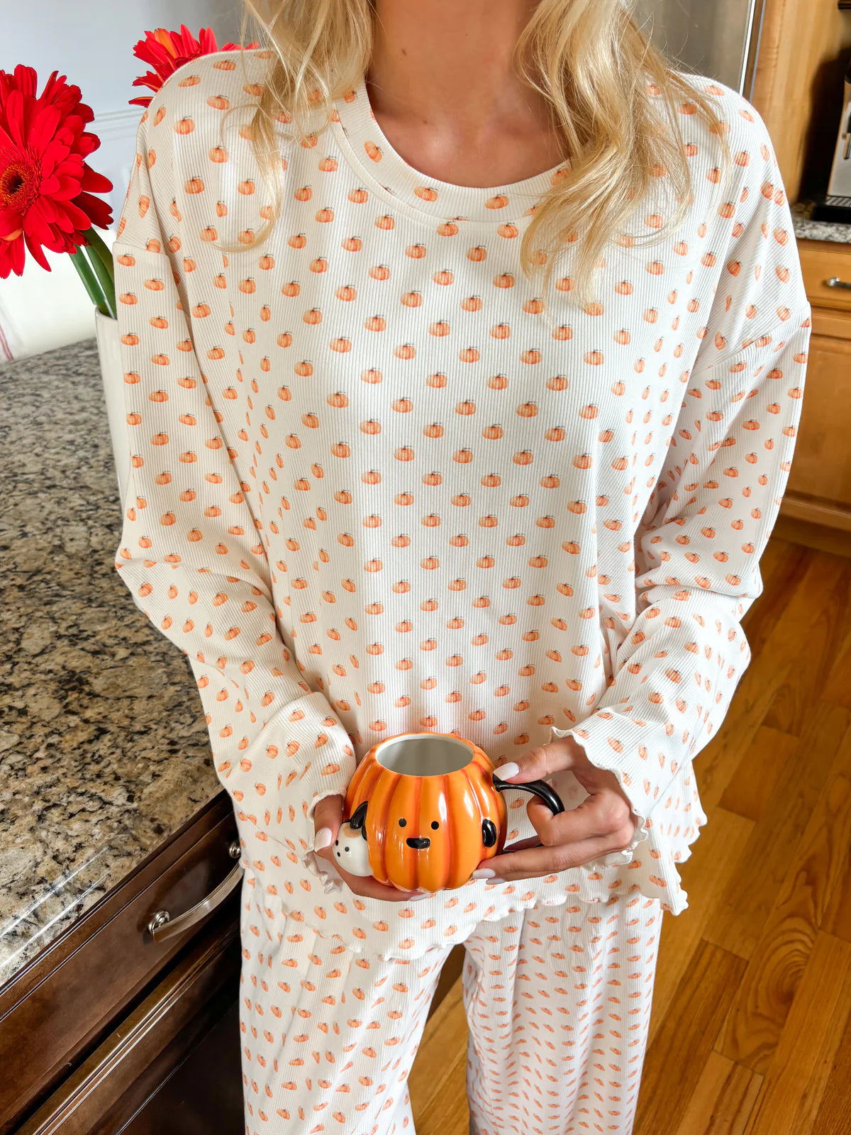 SUNKISSED COCONUT Autumn Longsleeve PJ Top