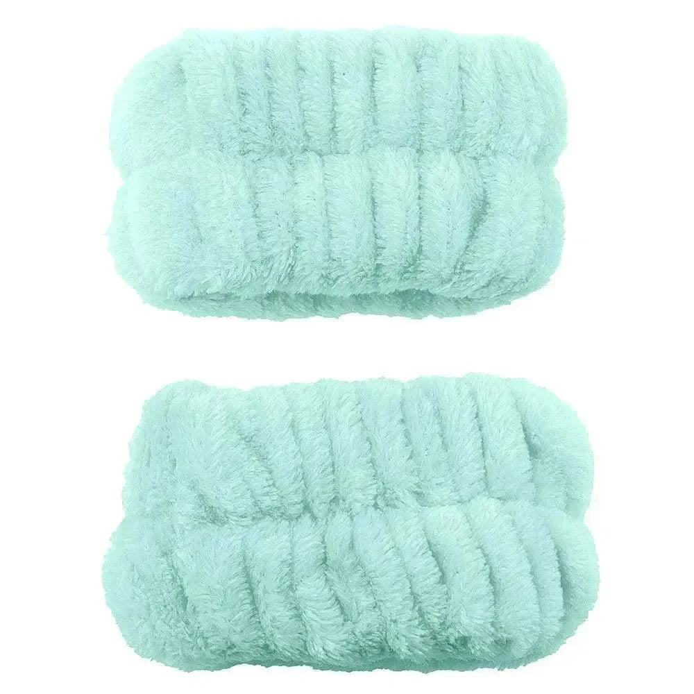 Spa Headband & Wristband Set on Simply Obsessed