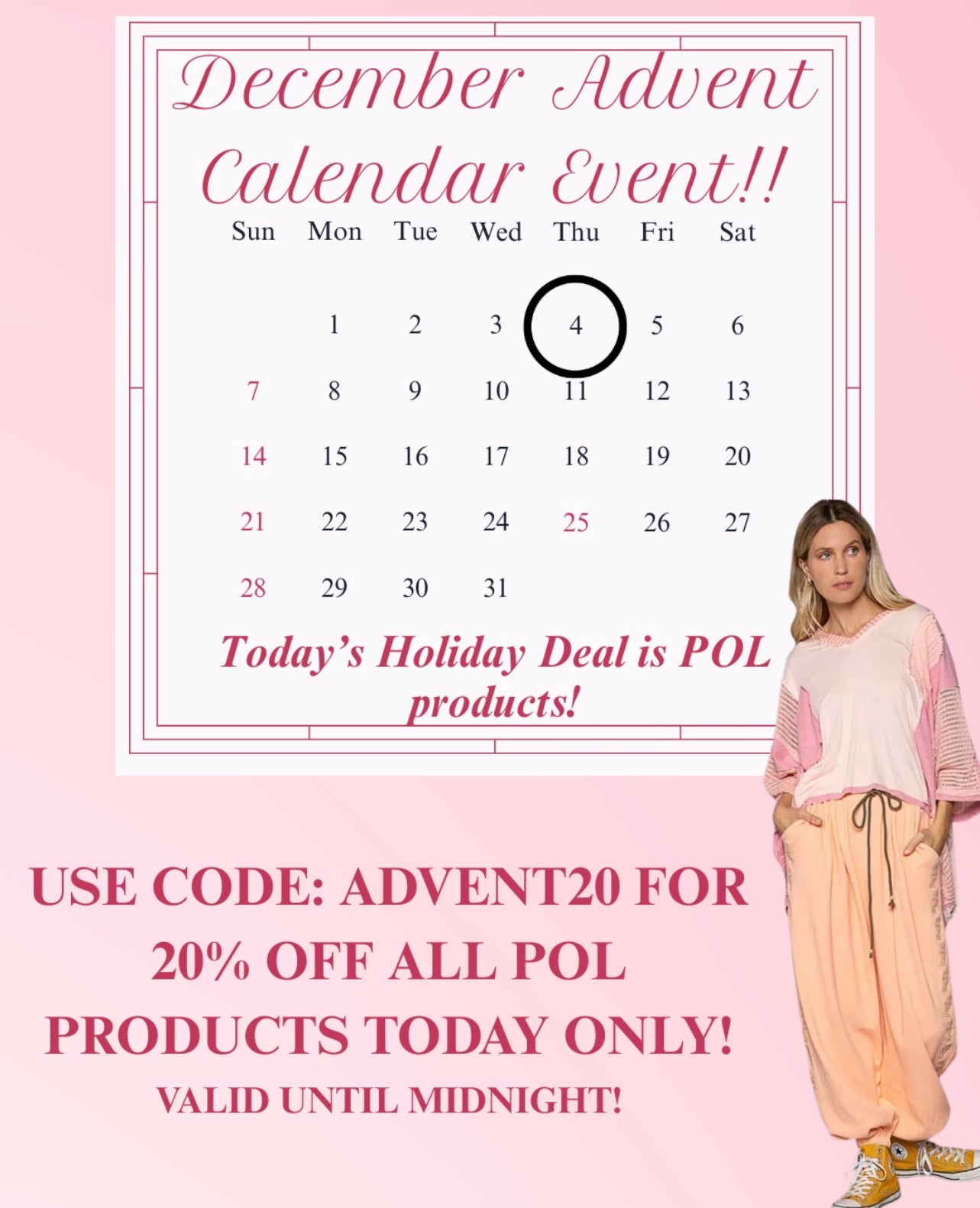 POL ADVENT CALENDER EVENT DEC.4TH! on Simply Obsessed