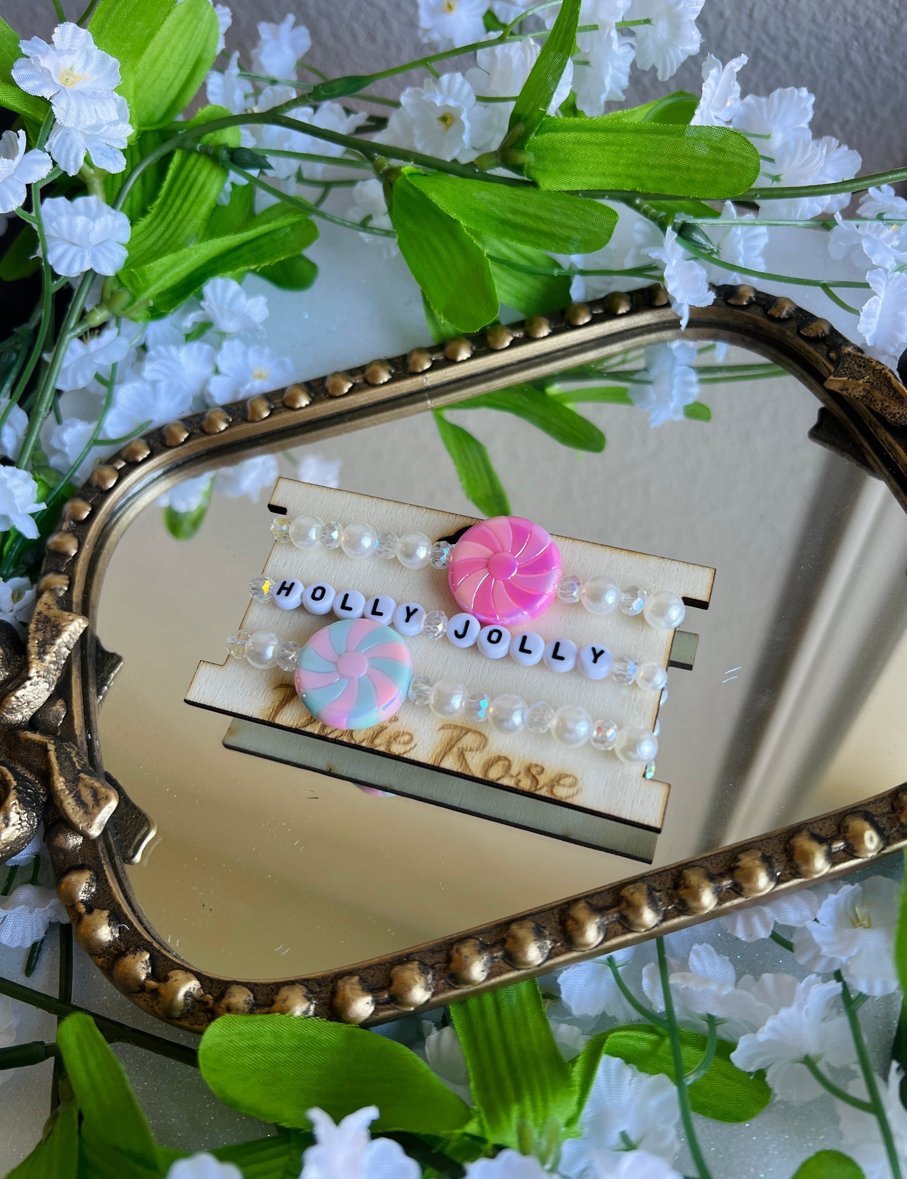 DIXIE ROSE Holly Jolly Bracelet Stack on Simply Obsessed