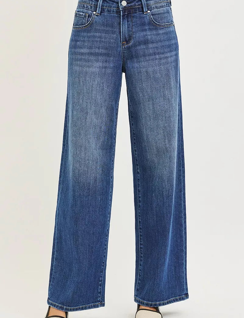 RISEN Slouchy Baggy Jeans with Pockets on Simply Obsessed