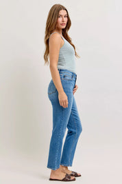 Judy Blue High-Waisted Straight-Leg Jeans on Simply Obsessed