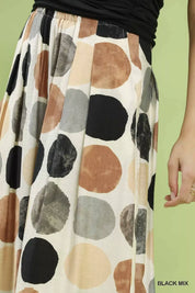 UMGEE Dot Print Wide Leg Pants on Simply Obsessed