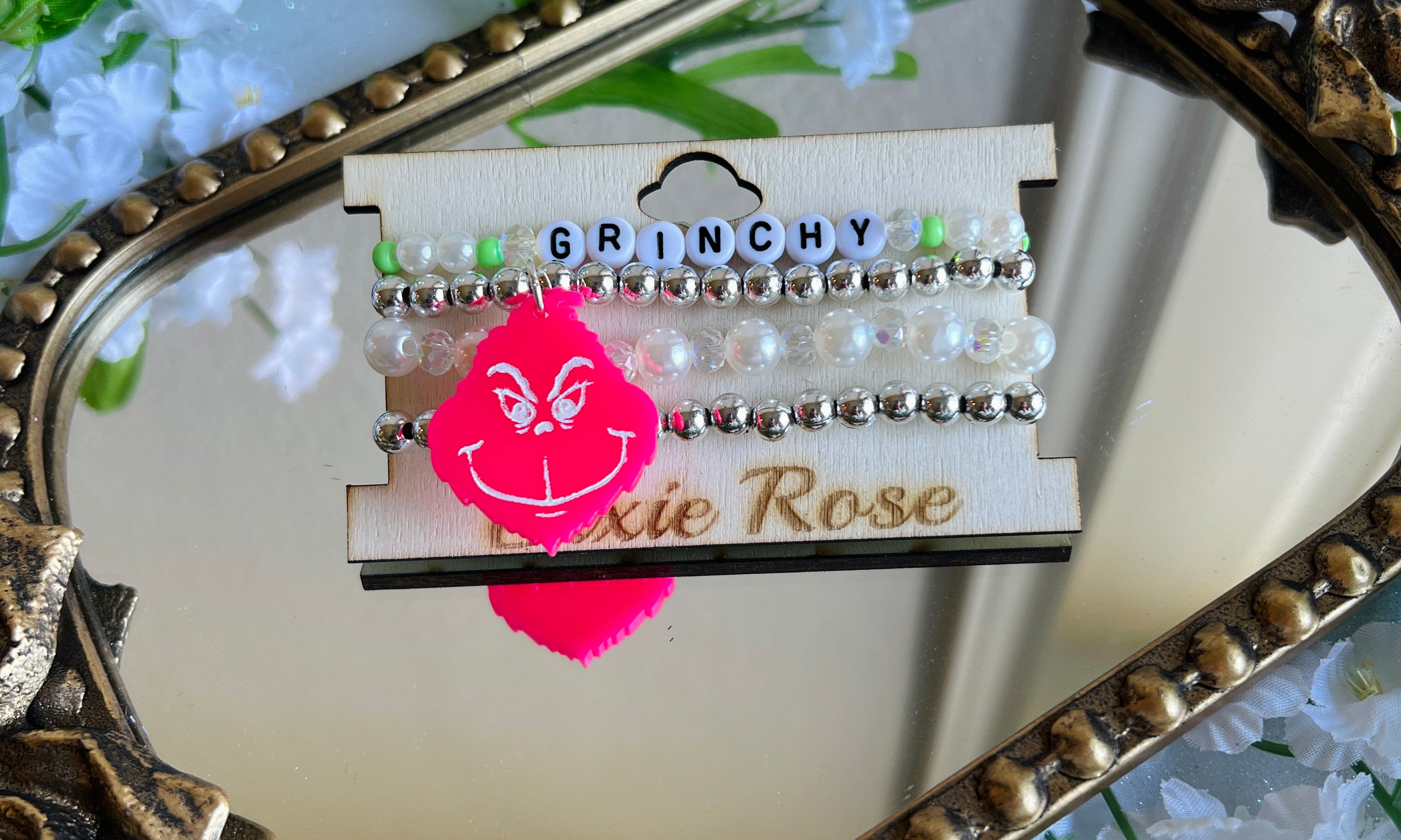 DIXIE ROSE Grinchy Bracelet Stack on Simply Obsessed