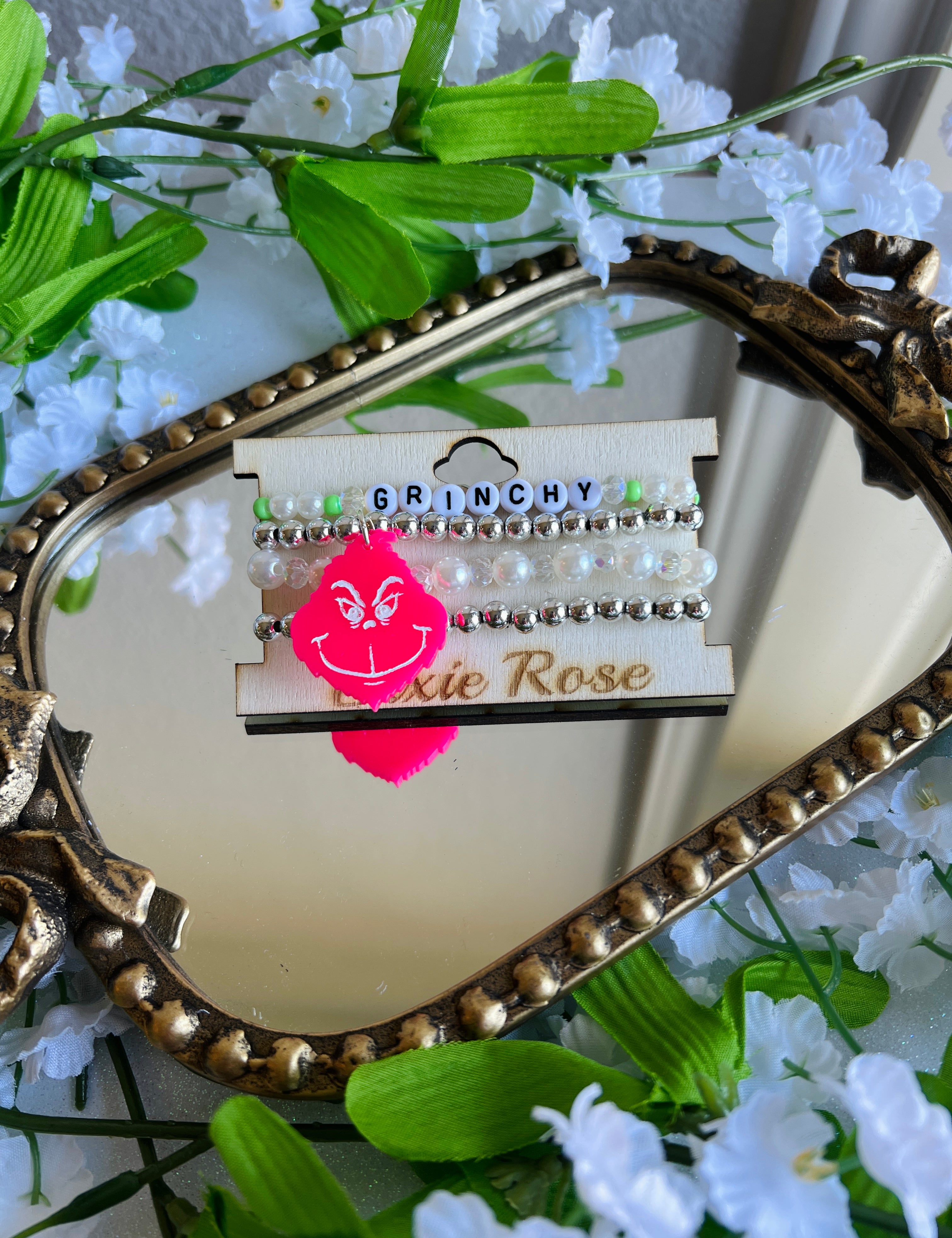 DIXIE ROSE Grinchy Bracelet Stack on Simply Obsessed