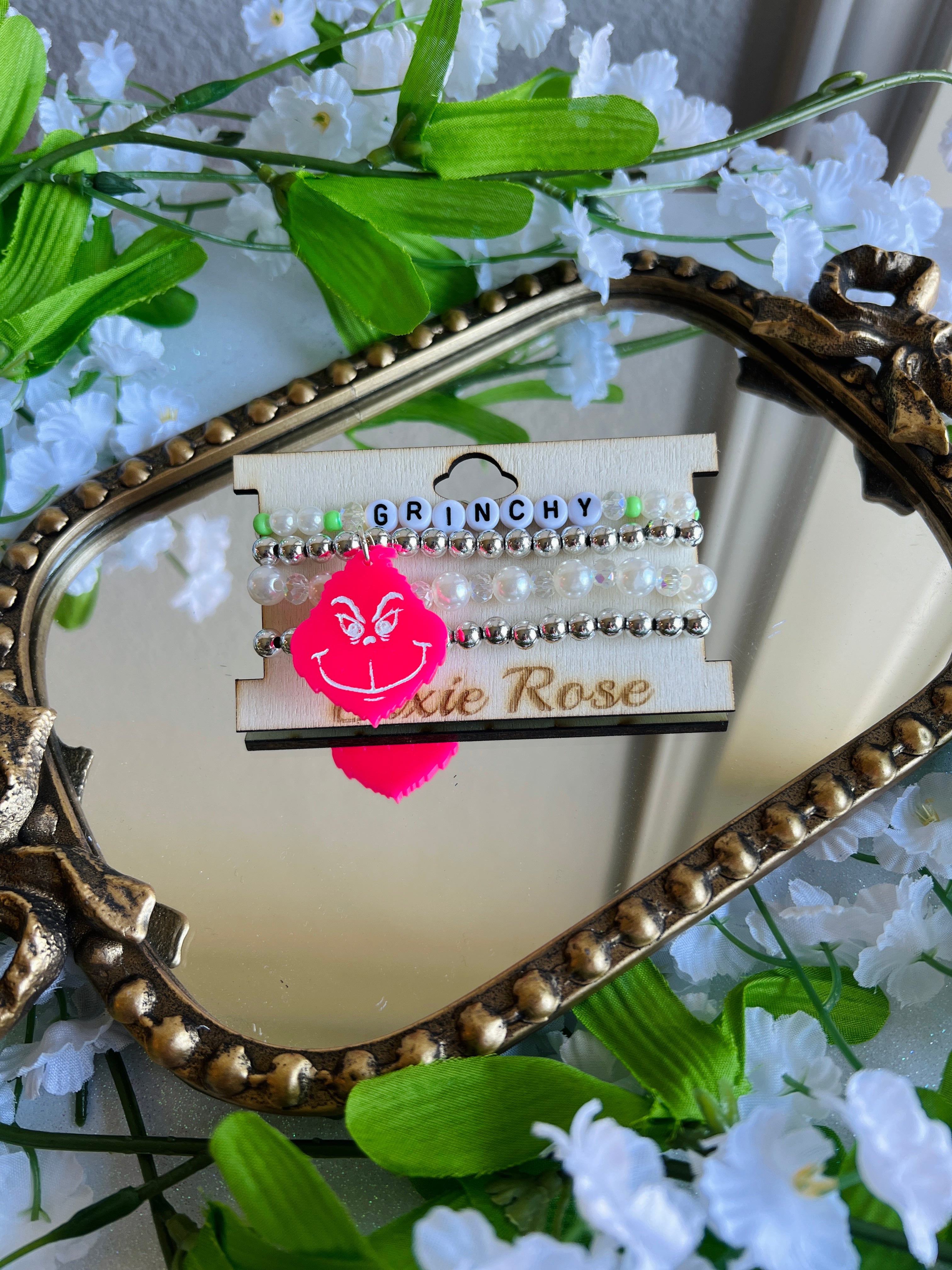 DIXIE ROSE Grinchy Bracelet Stack on Simply Obsessed