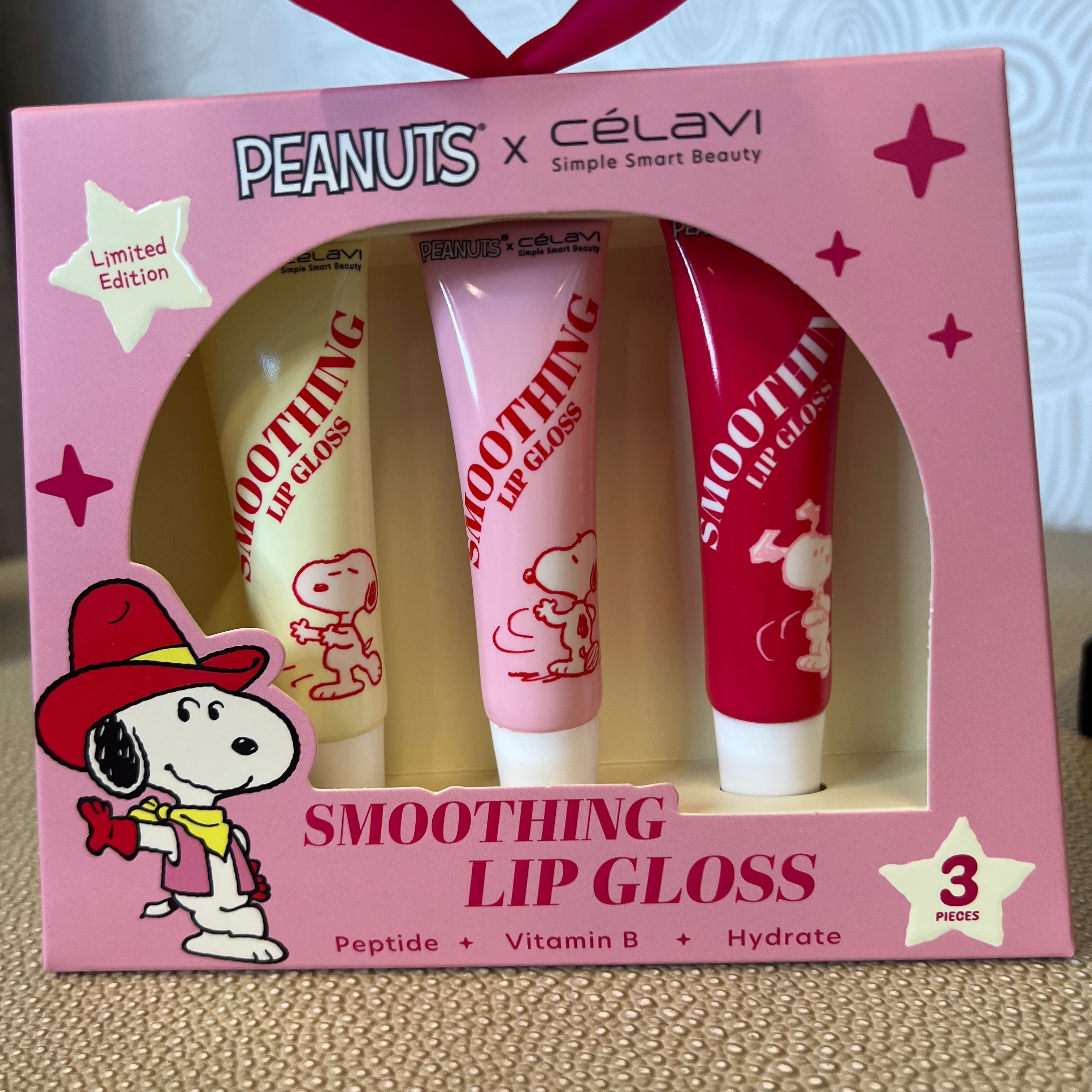 Peanuts Lip Gloss Set on Simply Obsessed