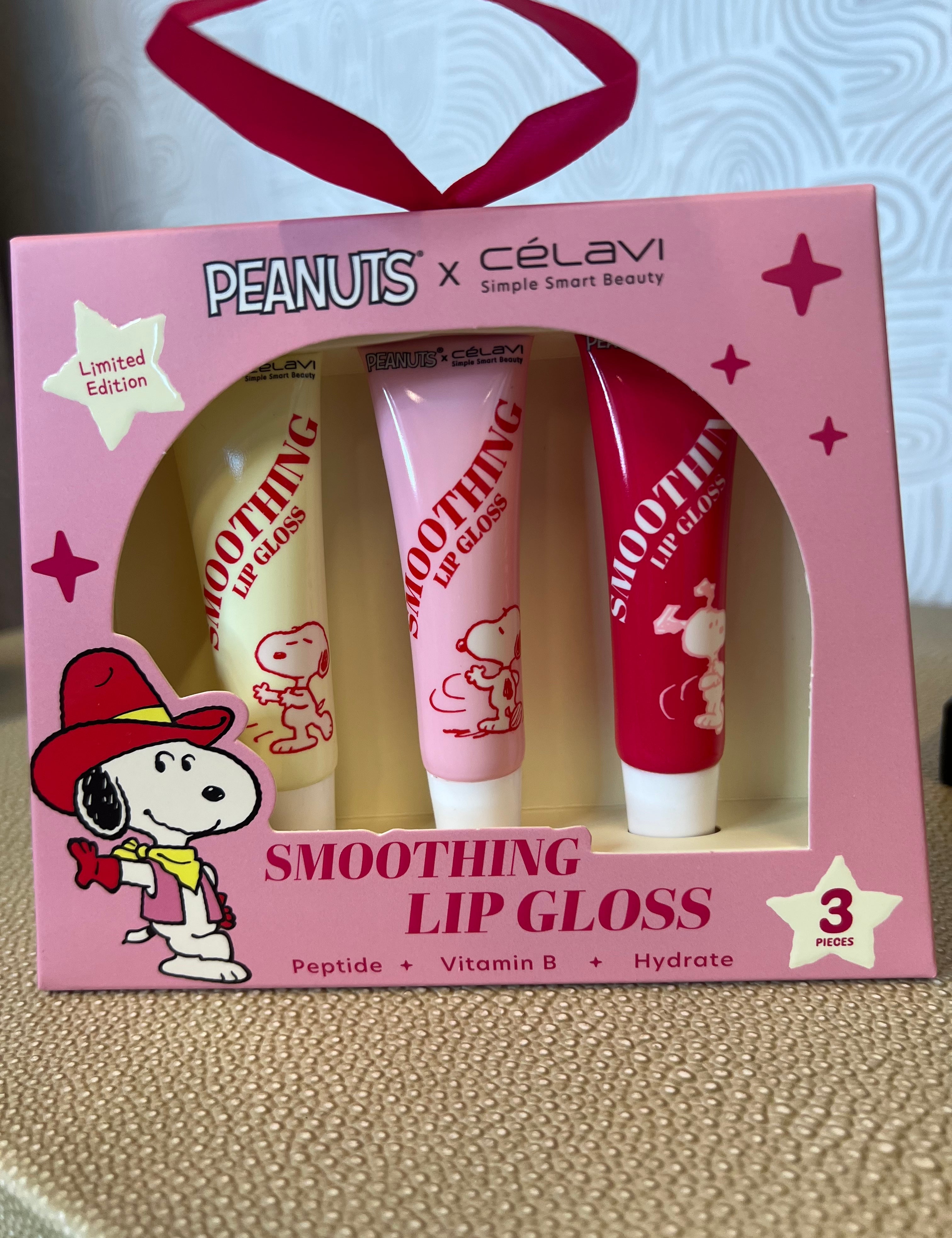 Peanuts Lip Gloss Set on Simply Obsessed