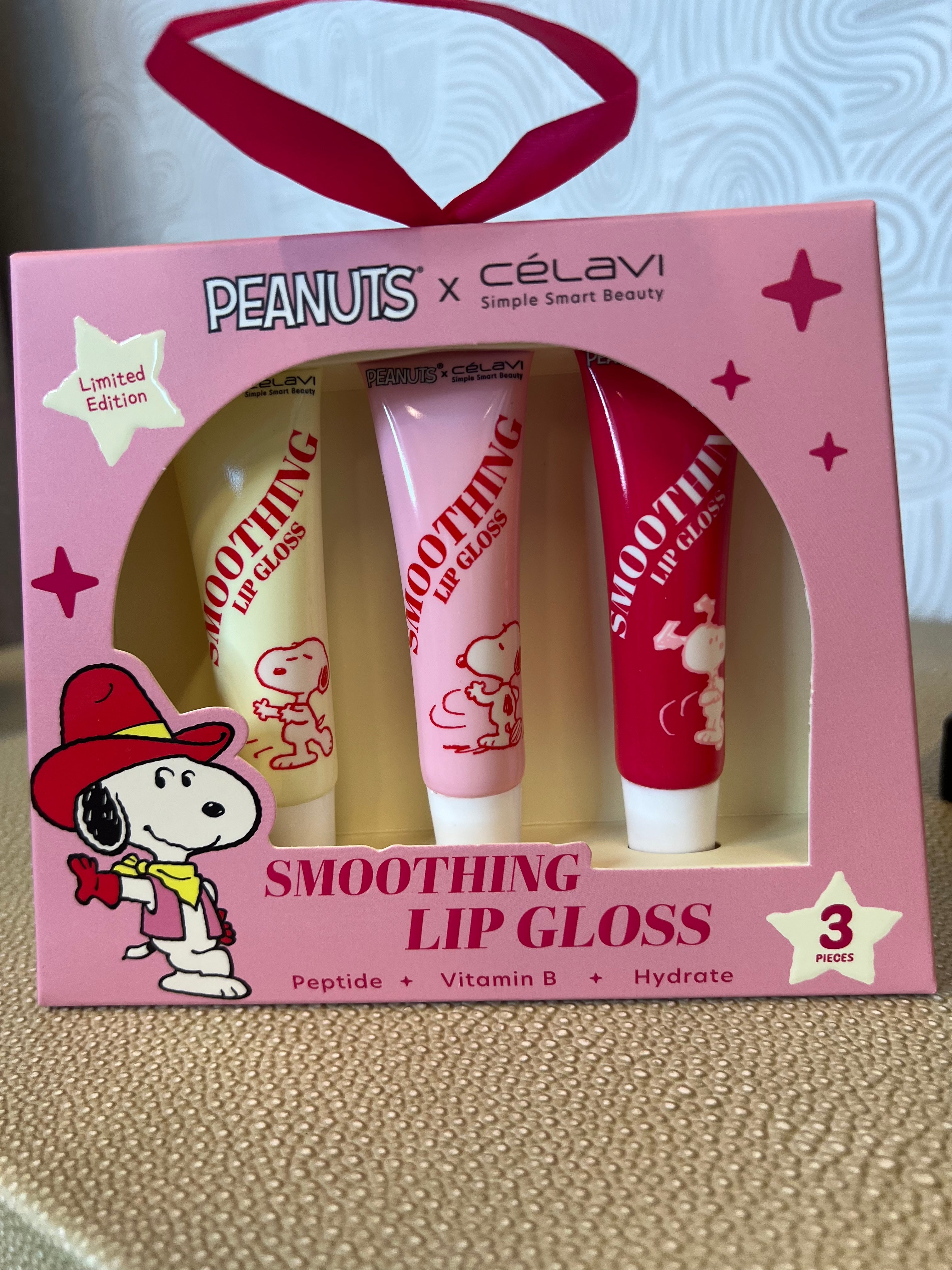 Peanuts Lip Gloss Set on Simply Obsessed