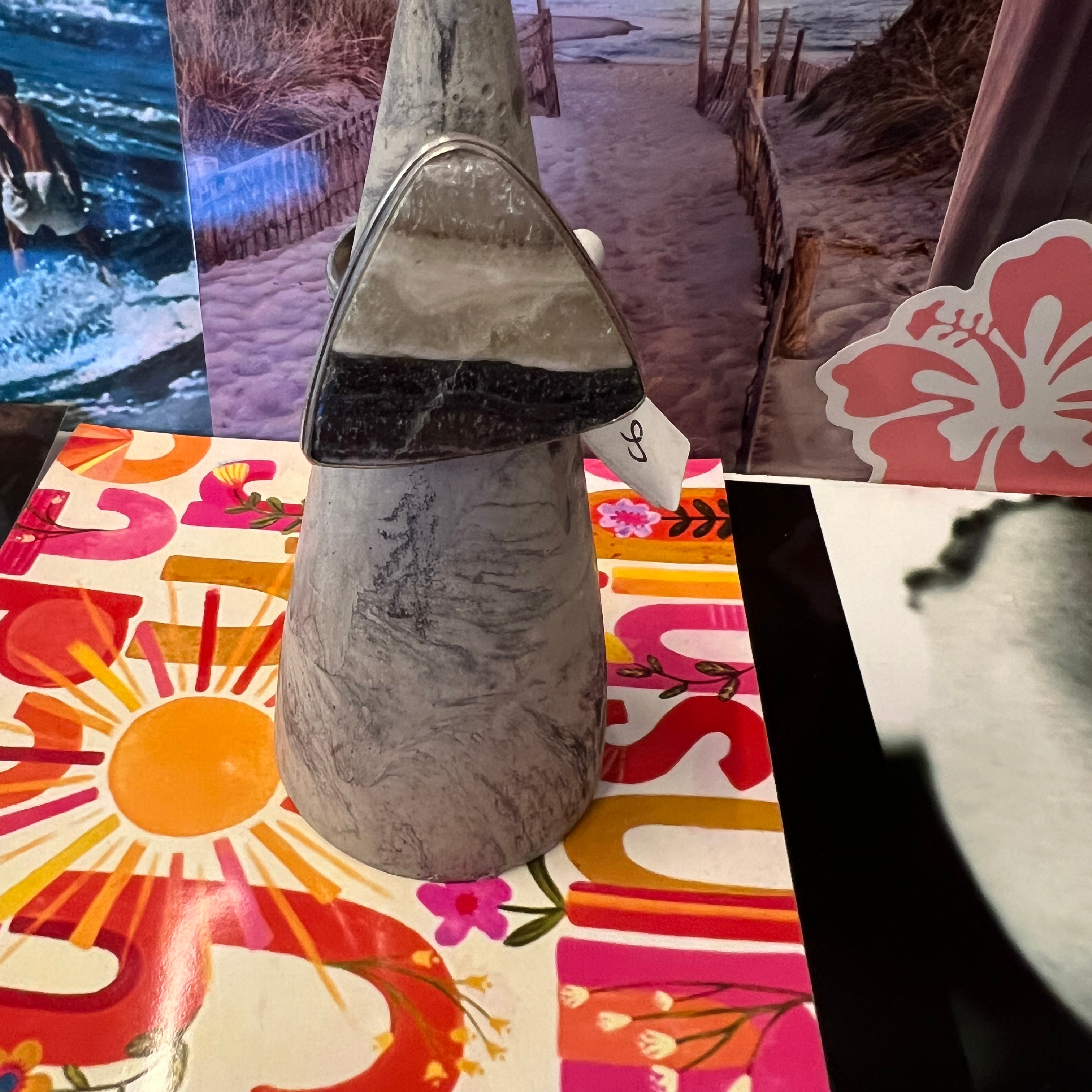 One of a Kind Size 8.5 Zebra Calcite Ring on Simply Obsessed