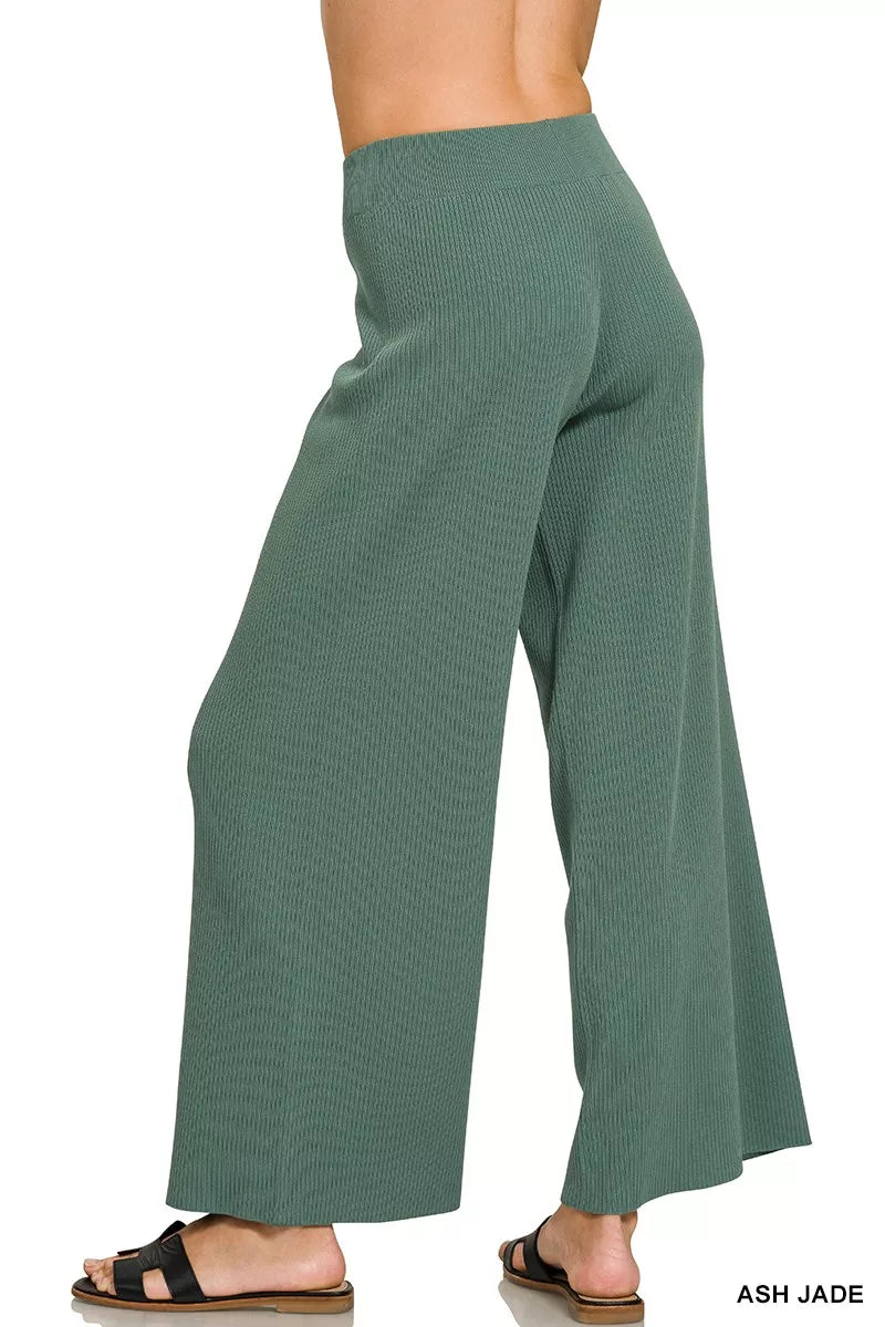ZENANA Viscose Sweater Top & Pants Set **DOORBUSTER** on Simply Obsessed