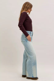 JUDY BLUE High Waist Column Straight Jeans on Simply Obsessed