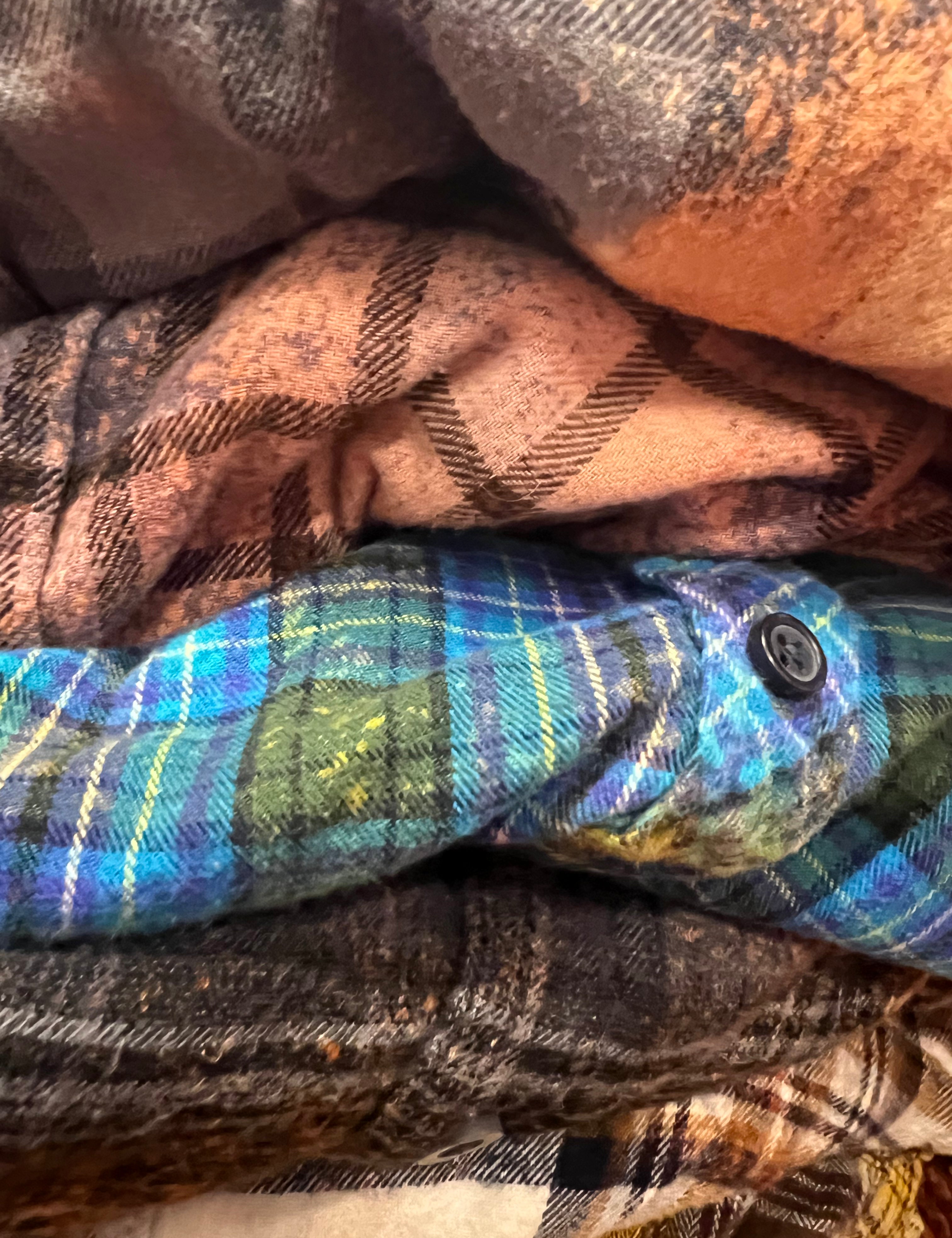 1-15 One of a Kind Adult Acid Dusted Flannels on Simply Obsessed