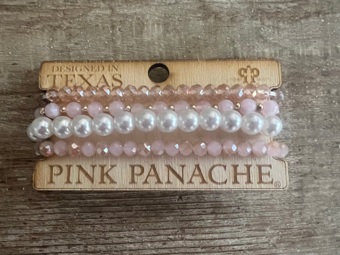 #101 One of a Kind Pink Pearl Stack on Simply Obsessed