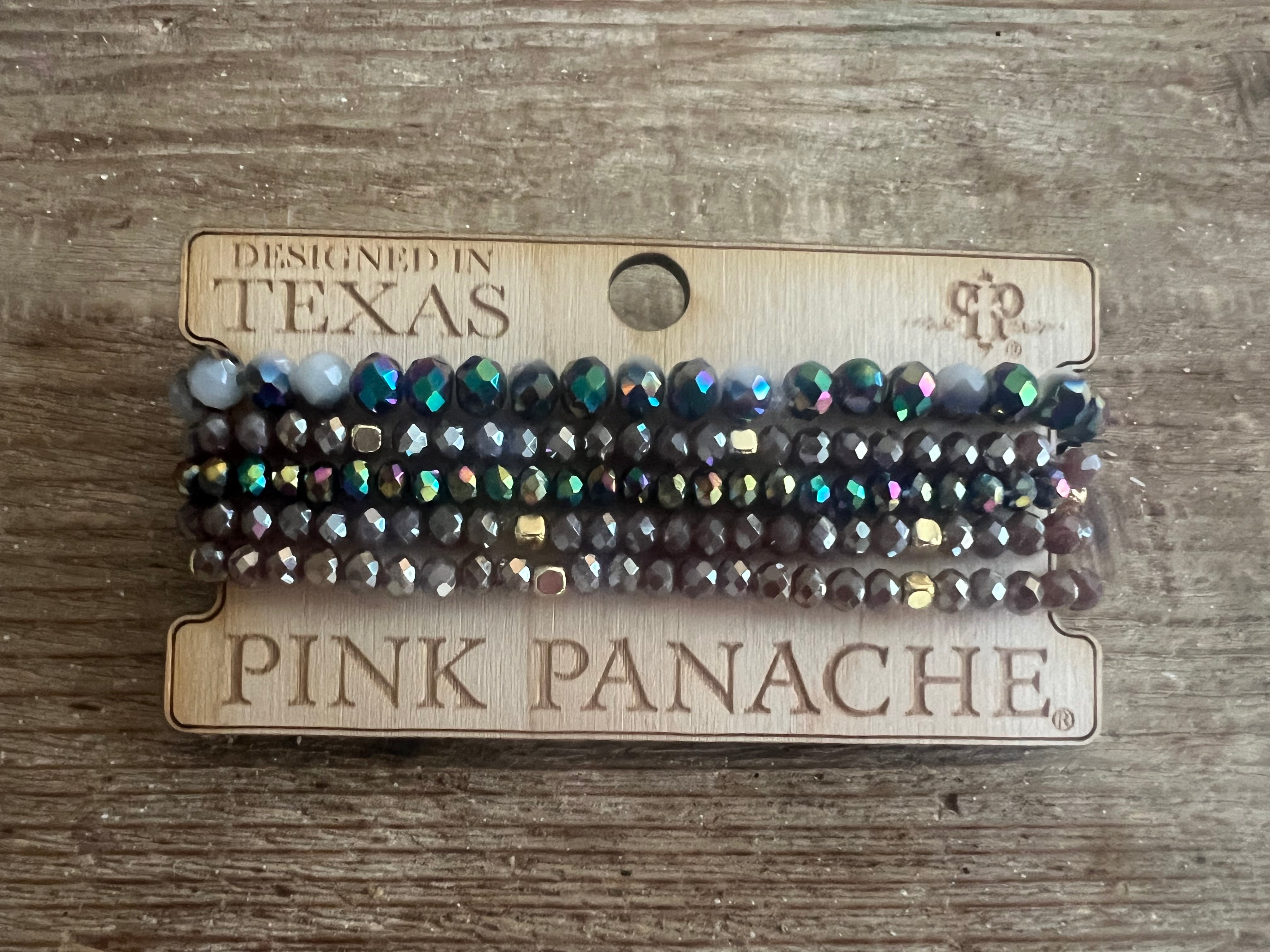 #103 One of a Kind Holographic Beaded Stack on Simply Obsessed
