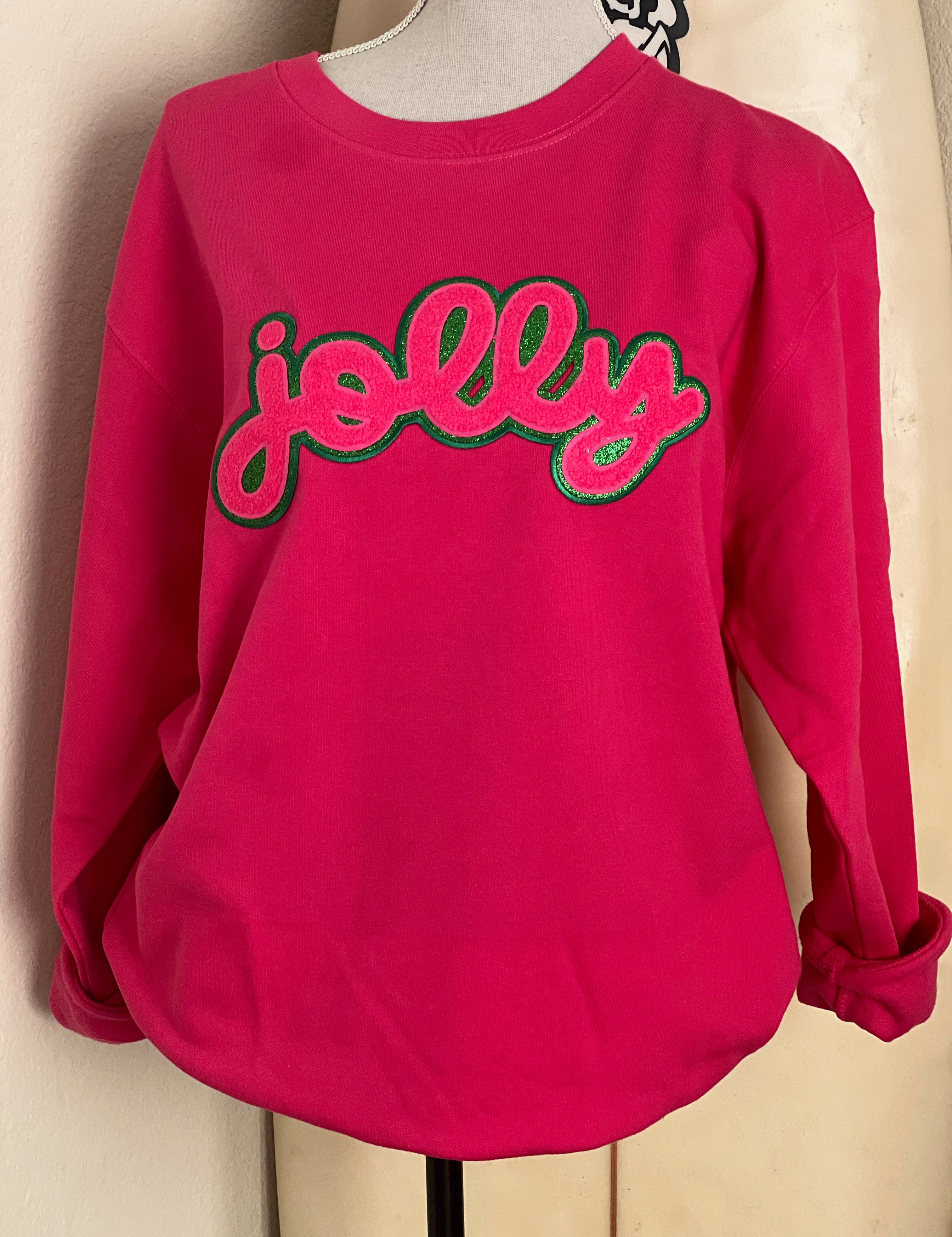 MALIBU HIPPIE Jolly Patch Sweatshirt on Simply Obsessed