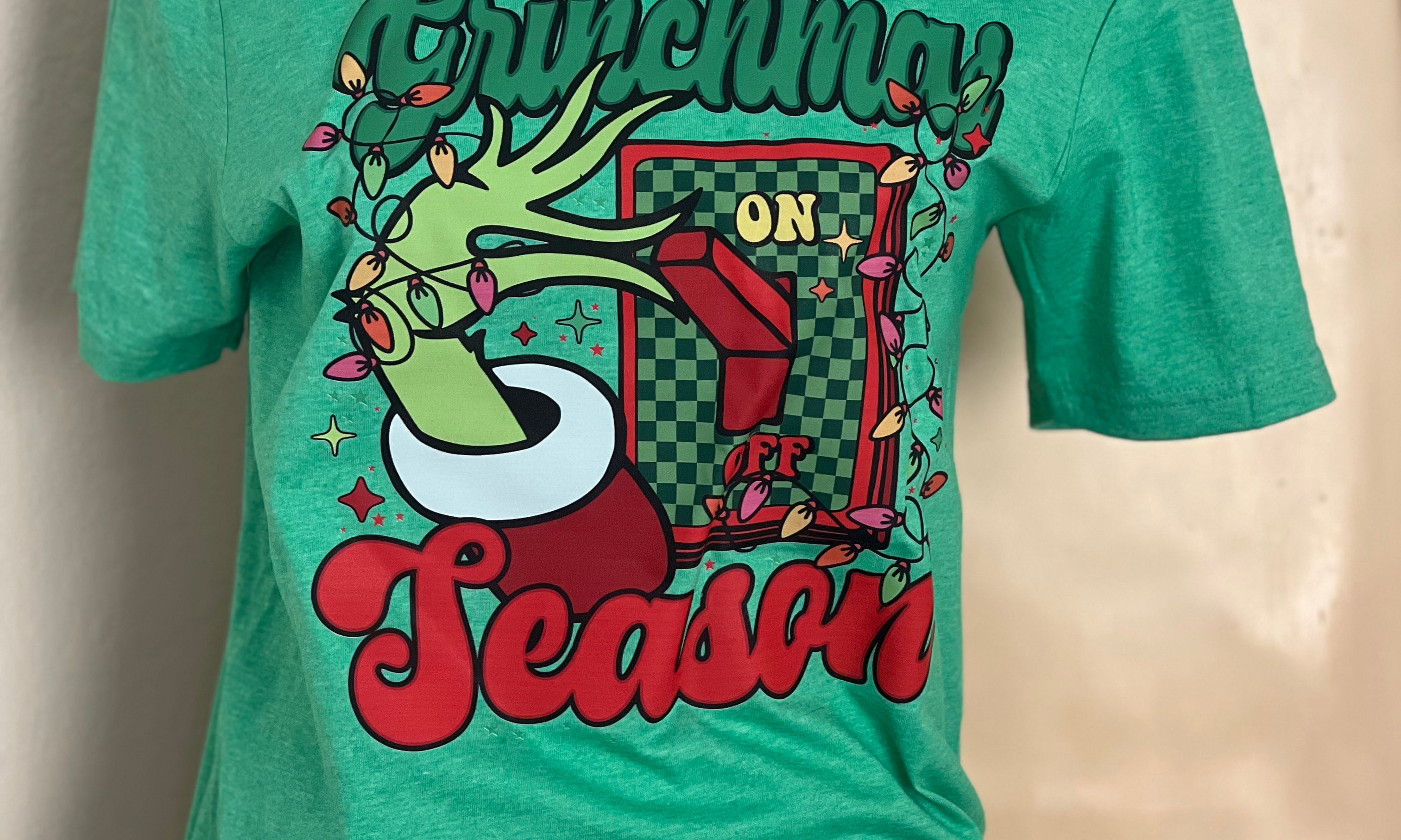 T-SHIRT JUNKIE Grinchmas Season Tee on Simply Obsessed