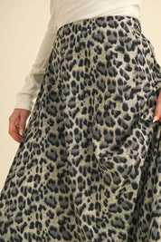 Aemi+Co Leopard Midi Skirt on Simply Obsessed
