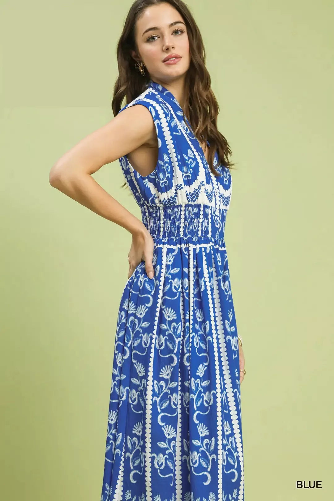 UMGEE Sleeveless Smocked Midi Dress **DEBUT SALE** on Simply Obsessed