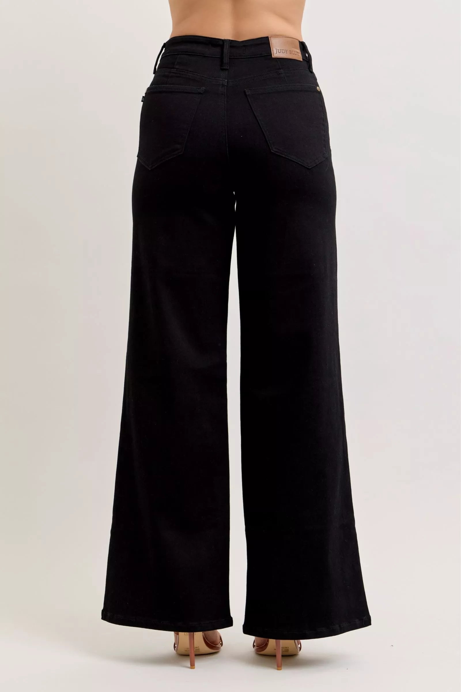 Judy Blue High-Waisted Wide Leg Jeans on Simply Obsessed
