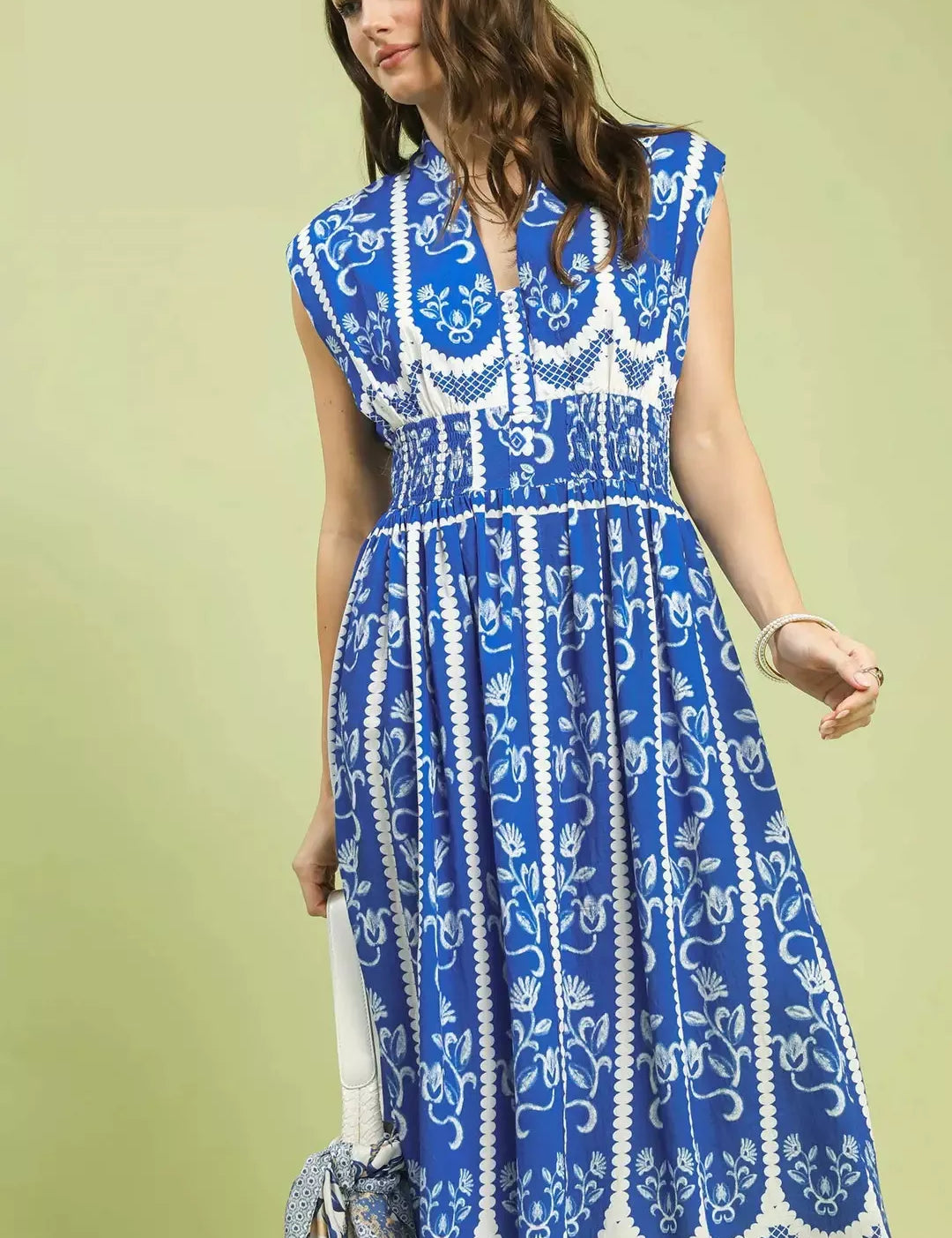 UMGEE Sleeveless Smocked Midi Dress **DEBUT SALE** on Simply Obsessed