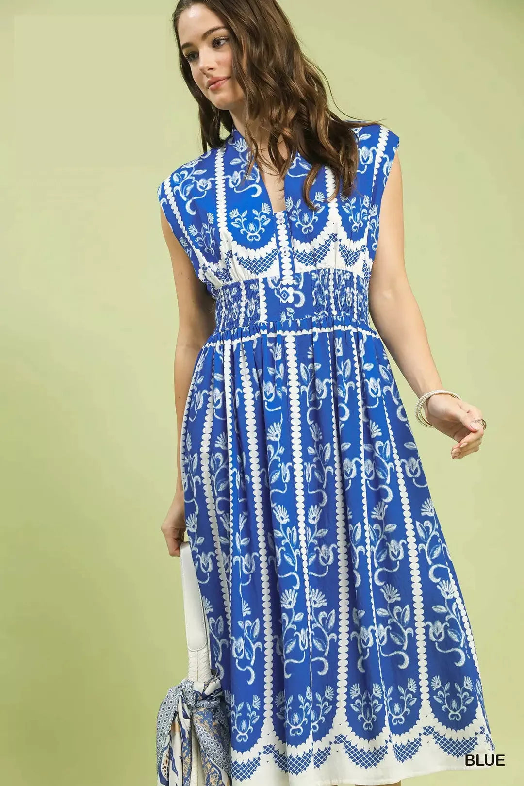 UMGEE Sleeveless Smocked Midi Dress **DEBUT SALE** on Simply Obsessed