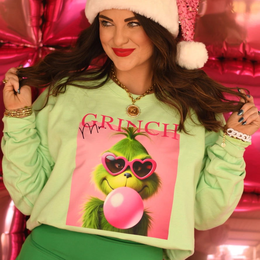 P&PD Mr.Grinch Sweatshirt on Simply Obsessed