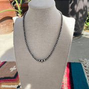 NIZHONI Handmade Beaded Sterling Silver Necklace 14” **SALE** on Simply Obsessed