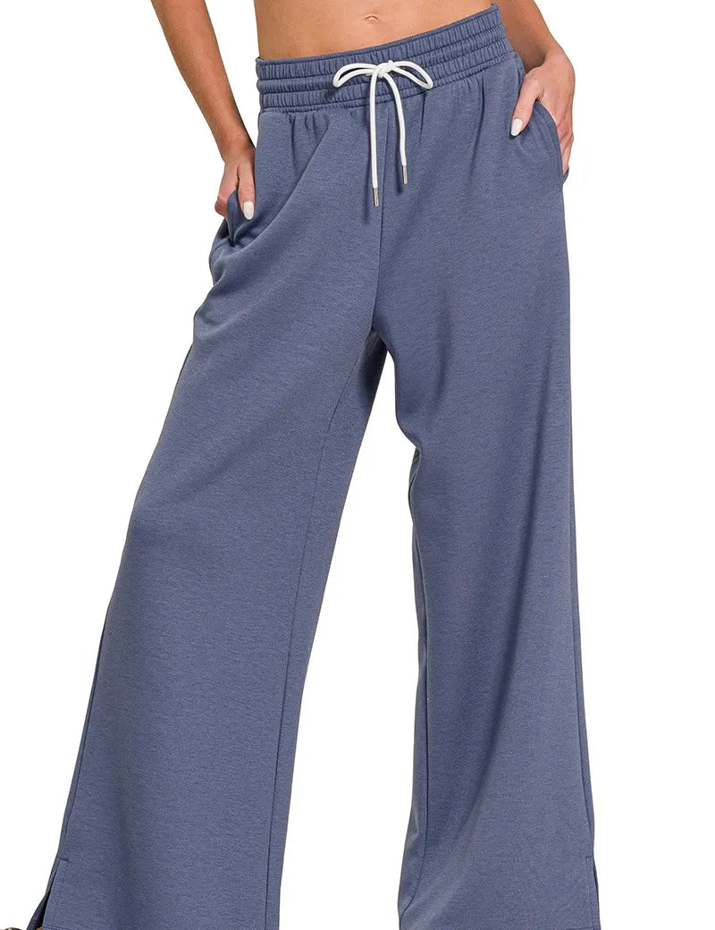 Zenana Scuba Drawstring Pants on Simply Obsessed