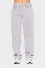 MONO B Elastic Waist Fleece Pants with Pockets **FALL DEBUT SALE** on Simply Obsessed