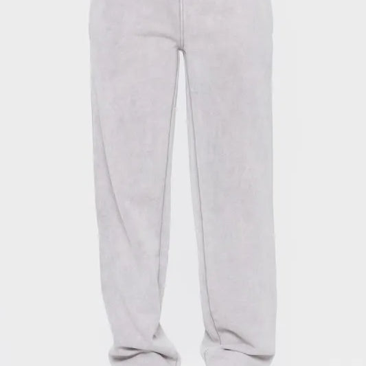 MONO B Elastic Waist Fleece Pants with Pockets **FALL DEBUT SALE** on Simply Obsessed