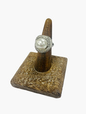 ATG Bling Pearl Stretchy Ring on Simply Obsessed