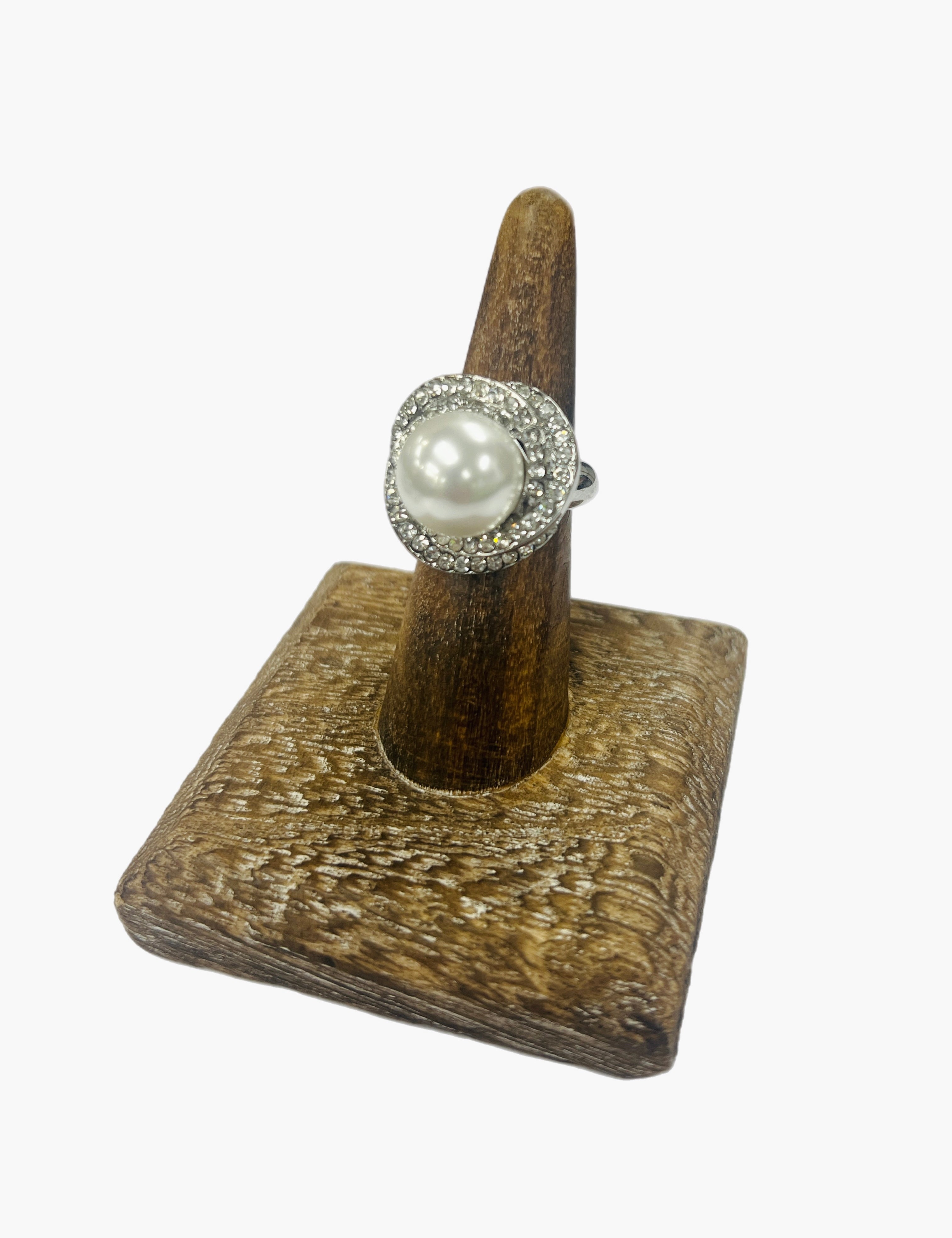 ATG Bling Pearl Stretchy Ring on Simply Obsessed