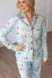 PROSECCO CHRISTMAS HOLIDAY LOUNGE SET on Simply Obsessed