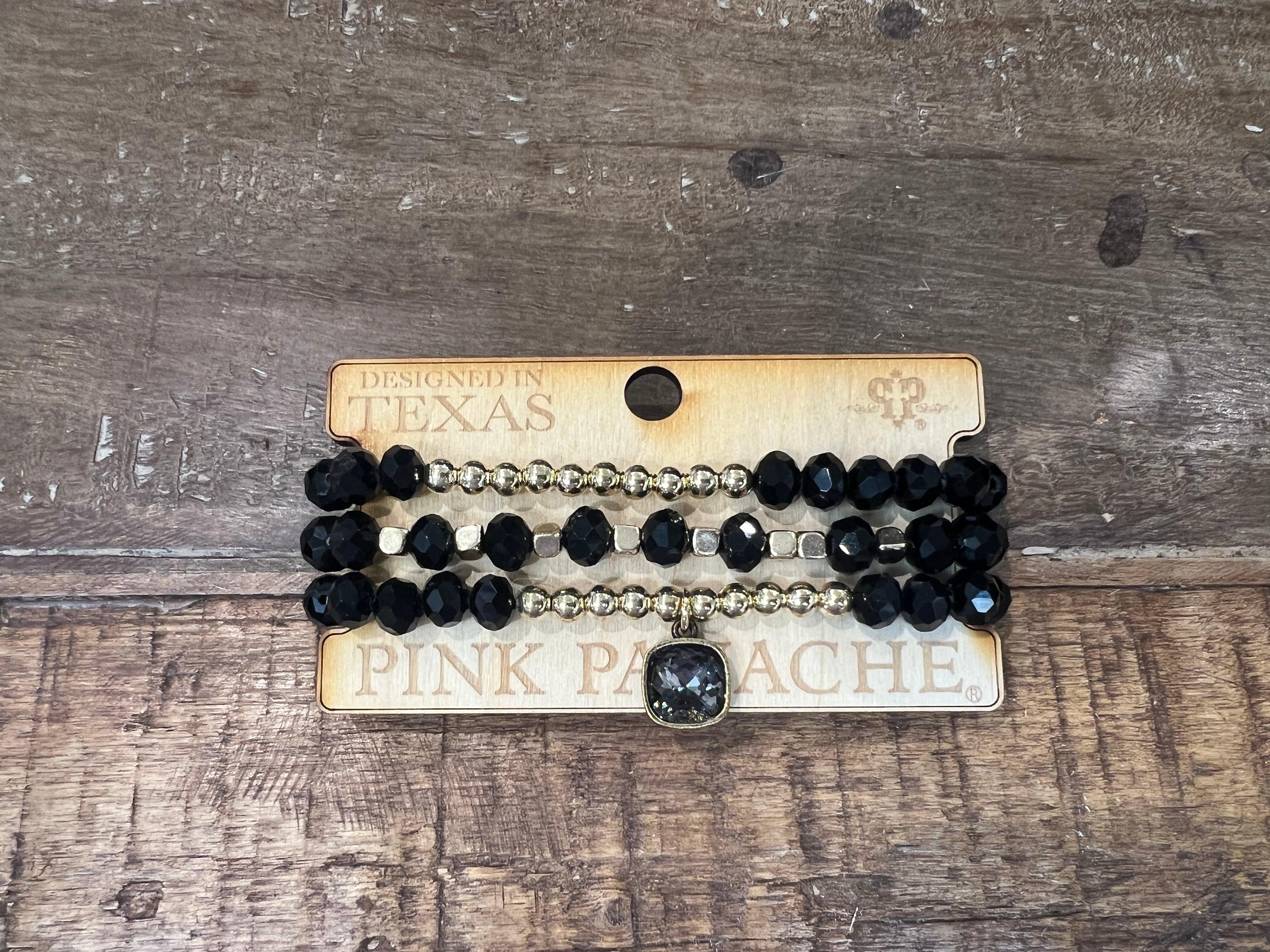 3-Layer Black/Gold Stack on Simply Obsessed
