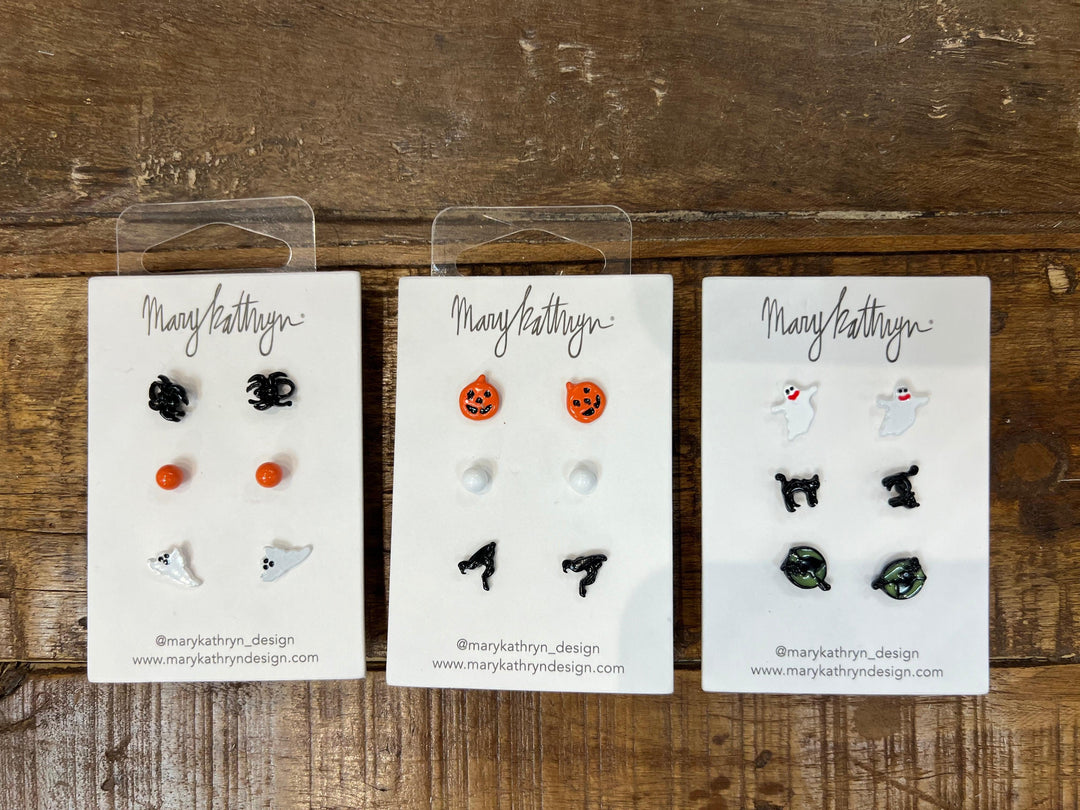 3 Pack of Halloween Studs on Simply Obsessed