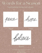 3-Pack Temp Tattoos on Simply Obsessed