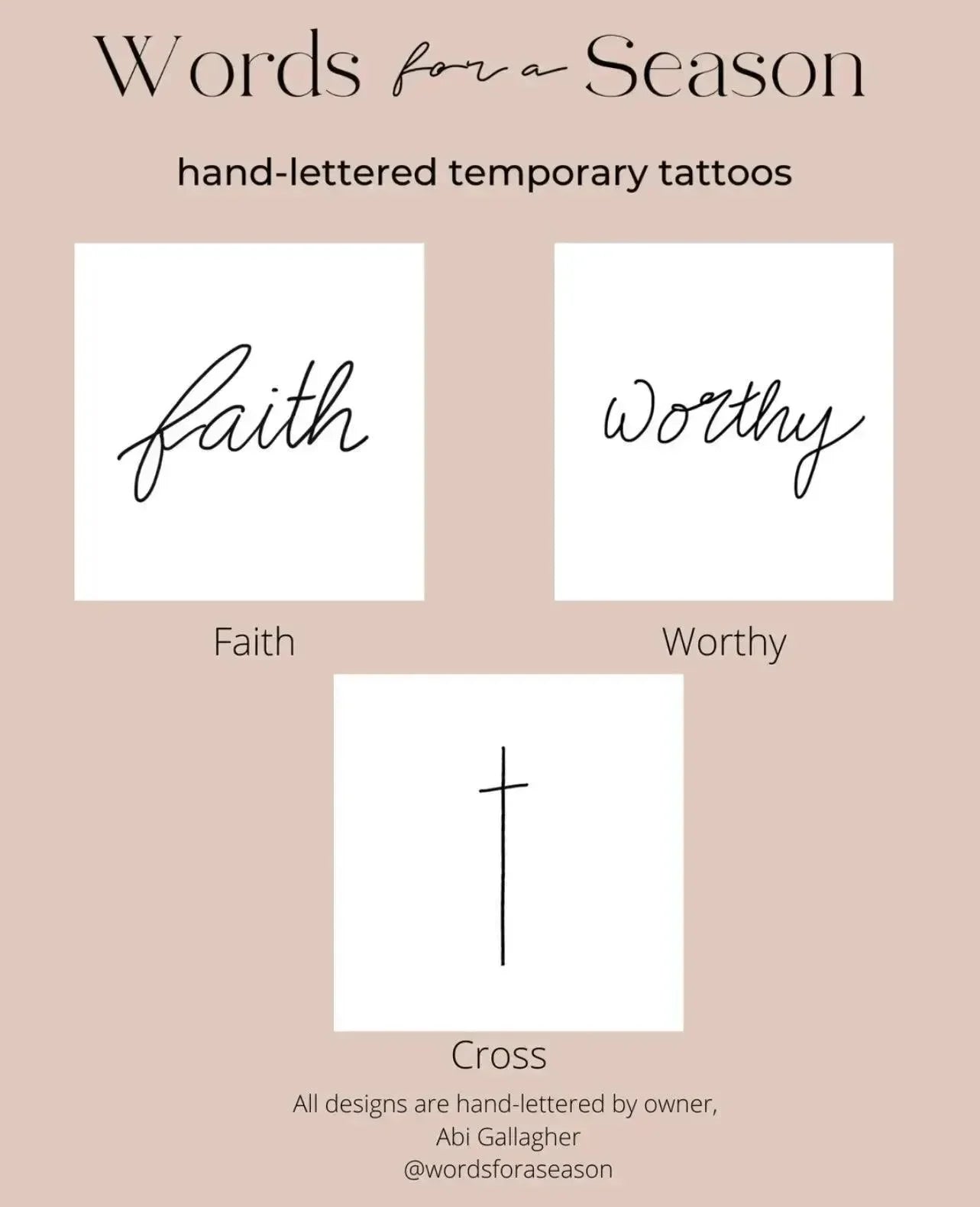 3-Pack Temp Tattoos on Simply Obsessed