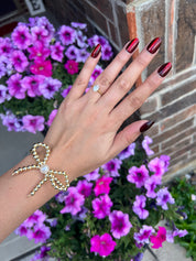 DIXIE ROSE 14K Gold Filled Bow Bracelet on Simply Obsessed