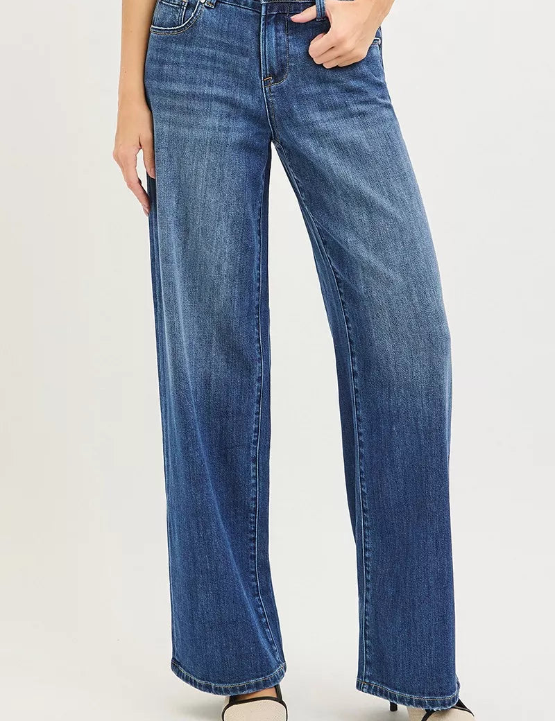 RISEN Slouchy Baggy Jeans with Pockets on Simply Obsessed
