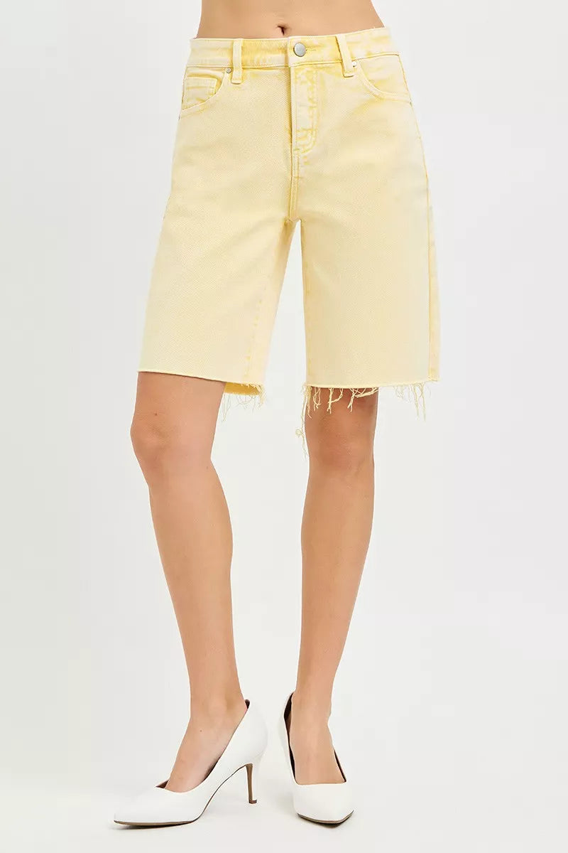 RISEN Slouchy Bermuda Shorts on Simply Obsessed