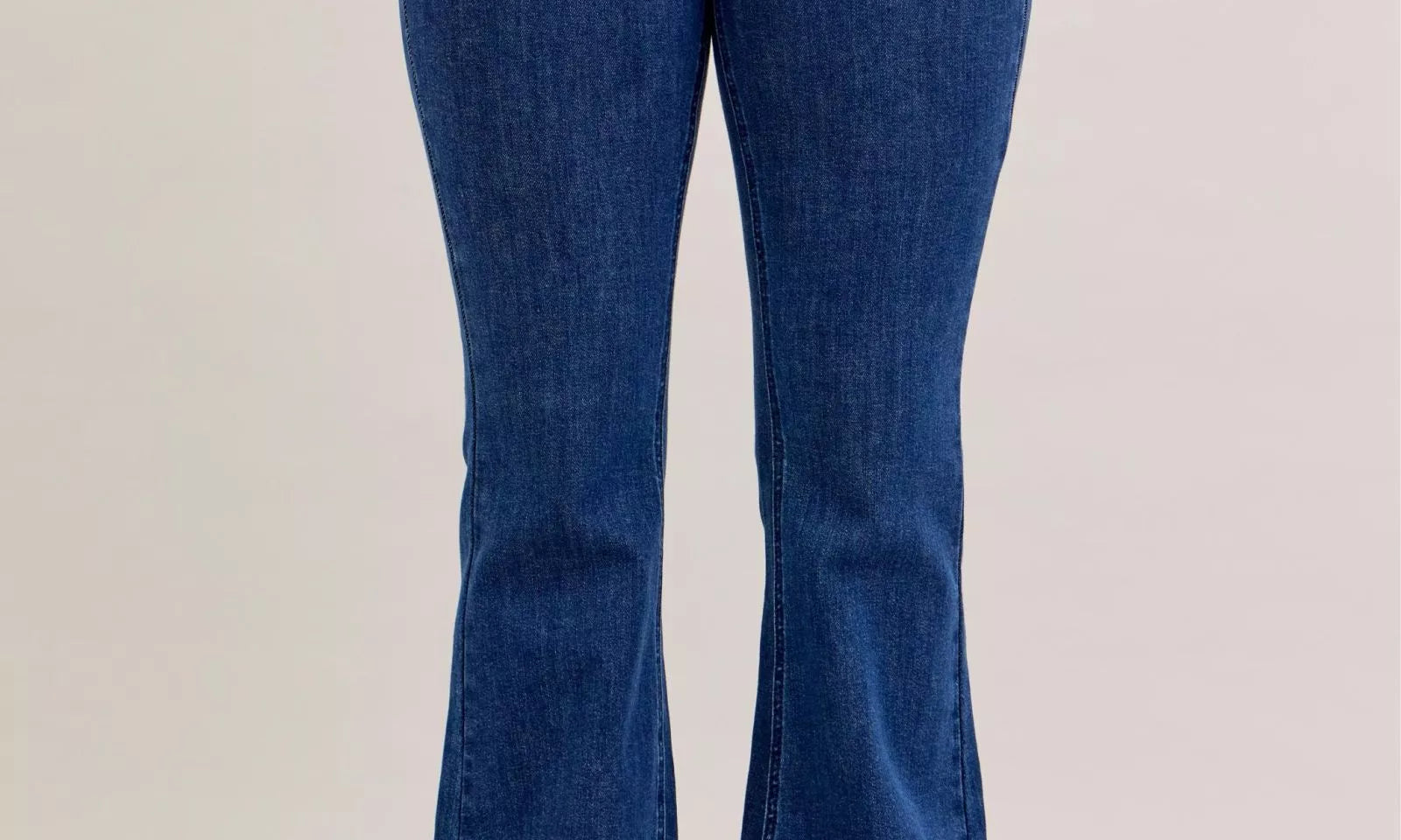 Judy Blue High Waist Flare Jeans with Front Patch Pockets on Simply Obsessed