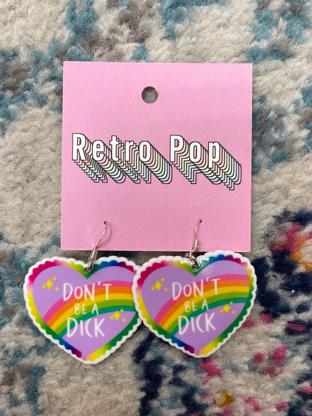 Don't Be a D Earrings by Retro Pop on Simply Obsessed