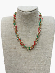 ATG Enamel Chain Necklace on Simply Obsessed