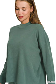 ZENANA Viscose Sweater Top & Pants Set **DOORBUSTER** on Simply Obsessed